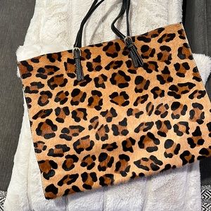 Talbots cheetah bag